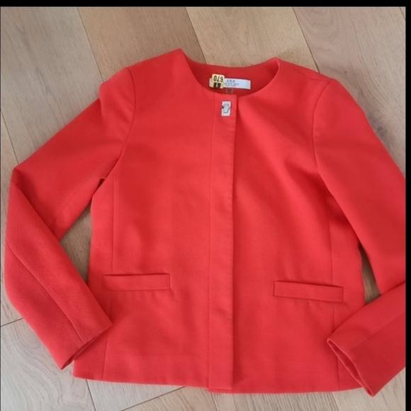 Dex Dressy Jacket Size Small With Clasp fastening and concealed snaps - Picture 1 of 4